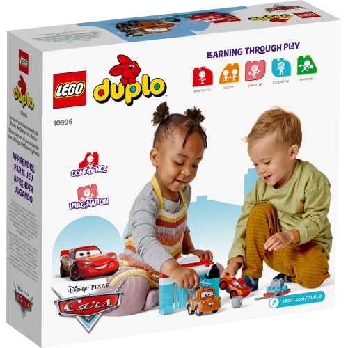 LEGO Disney Ο Κεραυνός Μακουίν & Μπάρμπας Στο Πλυντήριο Αυτοκινήτων 10996 5702017417790