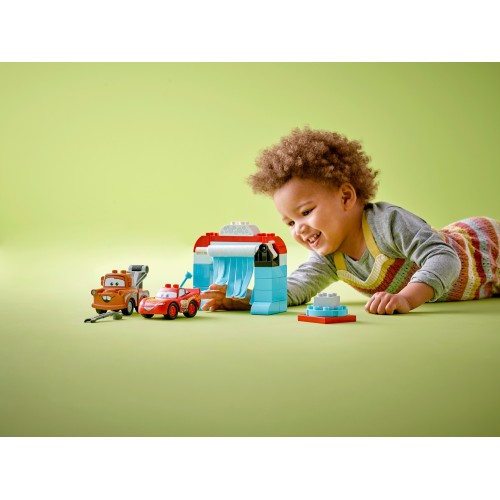 LEGO Disney Ο Κεραυνός Μακουίν & Μπάρμπας Στο Πλυντήριο Αυτοκινήτων 10996 5702017417790