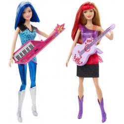 Mattel Barbie Η Πριγκίπισσα & Η Ροκ Σταρ Οι Φίλες CKB60 887961109771