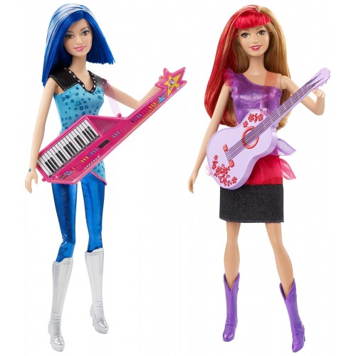 Mattel Barbie Η Πριγκίπισσα & Η Ροκ Σταρ Οι Φίλες CKB60 887961109771