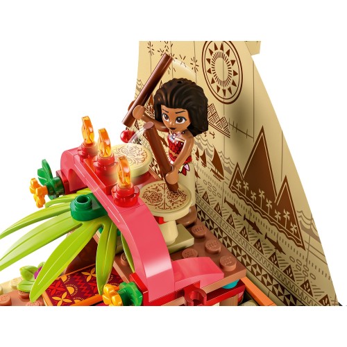 LEGO Disney Princess Το Σκάφος-Πλοηγός Της Βαϊάνα 43210 5702017424774