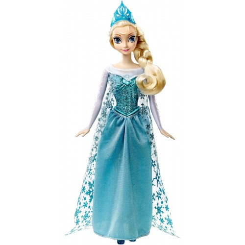 Mattel Disney Frozen Πριγκίπισσα Έλσα Που Τραγουδάει Ελληνικά CKP13 887961120134