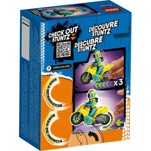 LEGO City Cyber Stunt Bike 60358 5702017416199