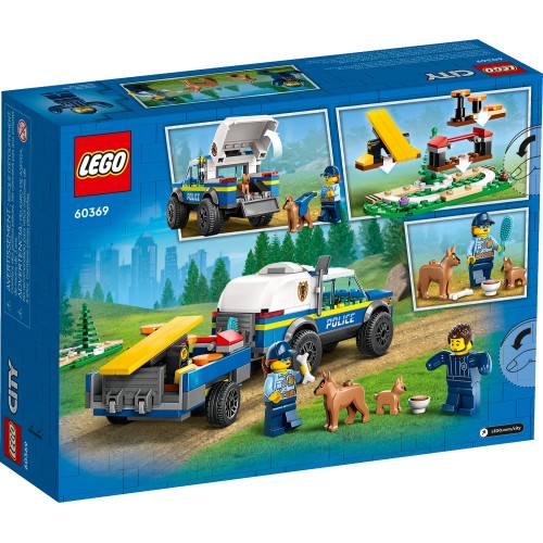 LEGO City Κινητή Εκπαίδευση Αστυνομικών Σκύλων 60369 5702017416298
