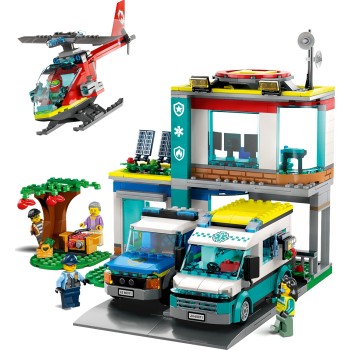 LEGO City Αρχηγείο Οχημάτων Έκτακτης Ανάγκης 60371 5702017416311