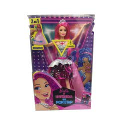 Mattel Barbie Η Πριγκίπισσα & Η Ροκ Σταρ Πριγκίπισσα Κόρτνευ Τραγουδάει Ελληνικά CMR91 887961163926