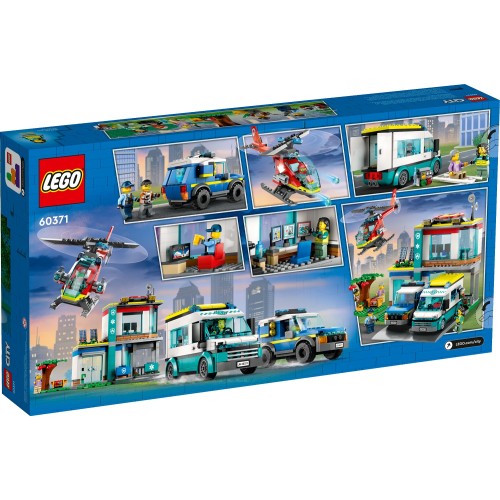 LEGO City Emergency Vehicles HQ 60371 5702017416311