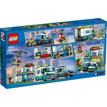 LEGO City Emergency Vehicles HQ 60371 5702017416311