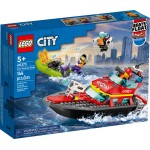 LEGO City Διασωστικό Πυροσβεστικό Σκάφος 60373 5702017416335