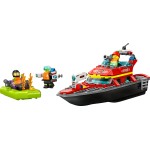 LEGO City Διασωστικό Πυροσβεστικό Σκάφος 60373 5702017416335