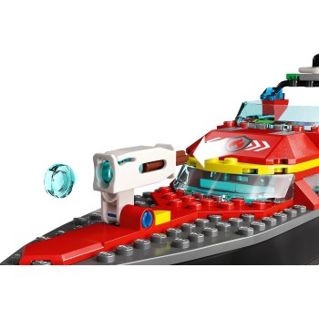 LEGO City Διασωστικό Πυροσβεστικό Σκάφος 60373 5702017416335