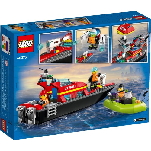 LEGO City Fire Rescue Boat 60373 5702017416335