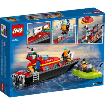 LEGO City Fire Rescue Boat 60373 5702017416335