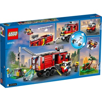 LEGO City Επιχειρησιακό Πυροσβεστικό Φορτηγό 60374 5702017416342