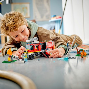 LEGO City Επιχειρησιακό Πυροσβεστικό Φορτηγό 60374 5702017416342