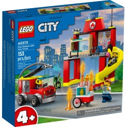 LEGO City Πυροσβεστικός Σταθμός Και Πυροσβεστικό Φορτηγό 60375 5702017416359
