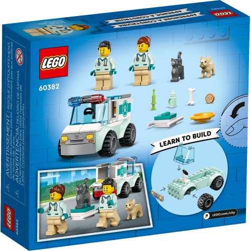LEGO City Διάσωση Με Κτηνιατρικό Βανάκι 60382 5702017399812