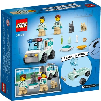 LEGO City Διάσωση Με Κτηνιατρικό Βανάκι 60382 5702017399812
