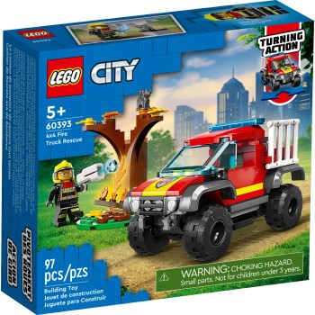 LEGO City 4X4 Fire Truck Rescue 60393 5702017416588