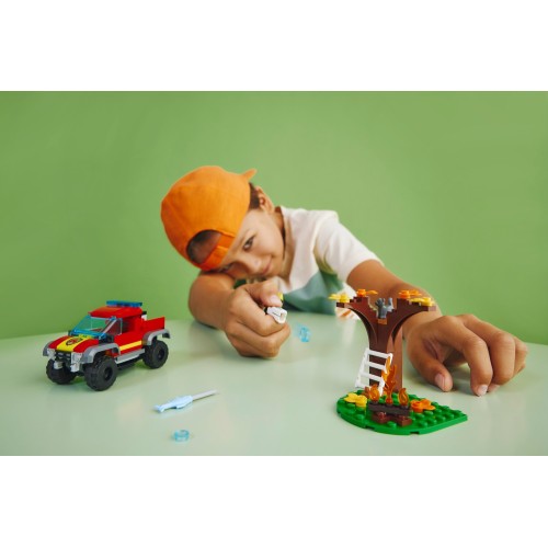 LEGO City Διάσωση Με Πυροσβεστικό Όχημα 4X4 60393 5702017416588