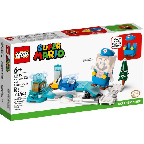 LEGO Super Mario Πίστα Επέκτασης Στολή Πάγος Και Παγωμένος Κόσμος 71415 5702017415697