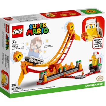 LEGO Super Mario Lava Wave Ride Expansion Set 71416 5702017399836