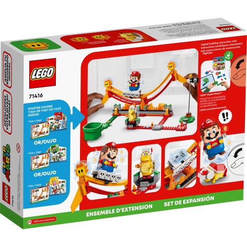 LEGO Super Mario Lava Wave Ride Expansion Set 71416 5702017399836