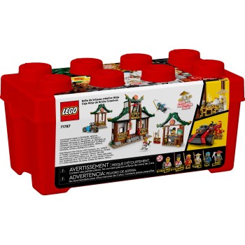 LEGO Ninjago Δημιουργικό Νίντζα Κουτί Με Τουβλάκια 71787 5702017413037
