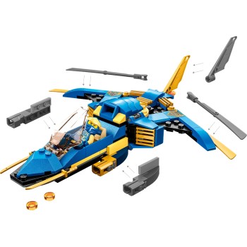 LEGO Ninjago Jays Lightning Jet EVO 71784 5702017413006