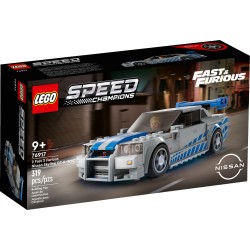 LEGO Speed Champions 2 Fast Furious Nissan Skyline Gt-R (R34) 76917 5702017424217