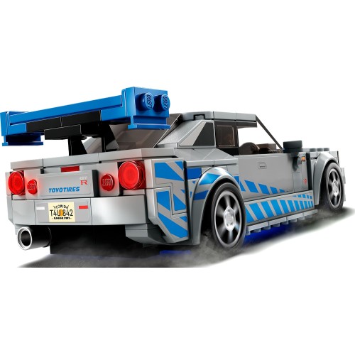 LEGO Speed Champions 2 Fast Furious Nissan Skyline Gt-R R34 76917 5702017424217