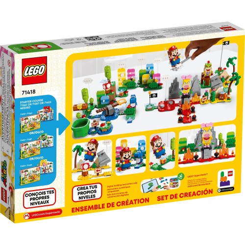 LEGO Super Mario Πίστα Επέκτασης Creativity Toolbox Maker Set 71418 5702017415710