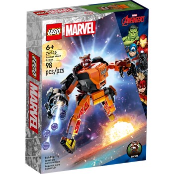 LEGO Marvel Super Heroes Rocket Mech Armor 76243 5702017419633