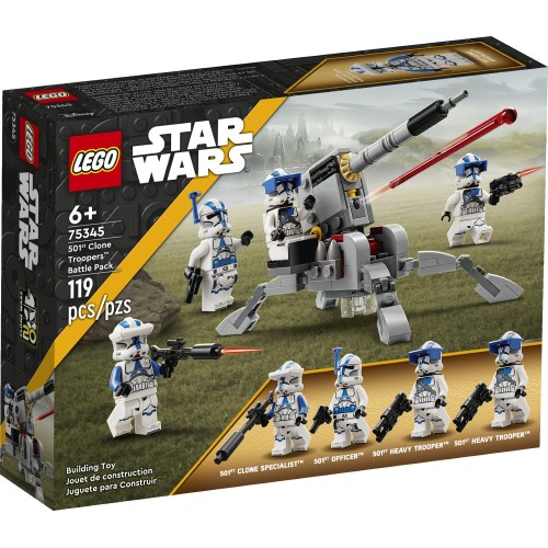 LEGO Star Wars 501St Clone Troopers Battle Pack 75345 5702017421292