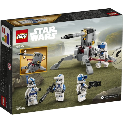 LEGO Star Wars 501St Clone Troopers Battle Pack 75345 5702017421292