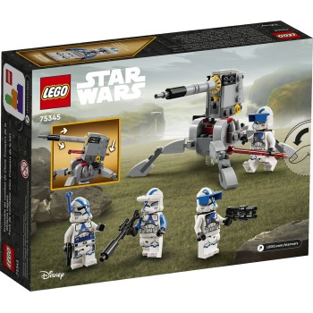 LEGO Star Wars Πακέτο Μάχης Στρατιωτών Κλώνων Της 501Ης 75345 5702017421292