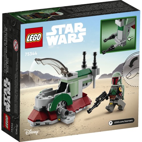 LEGO Star Wars Μικρομαχητικό Αστρόπλοιο Του Μπόμπα Φετ 75344 5702017421278