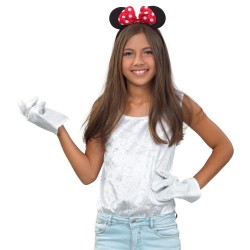 Fun Fashion Αποκριάτικο Αξεσουάρ Σετ Ποντικίνας Στέκα-Γάντια 20Cm 80980 5204745809804
