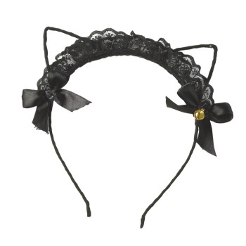 Fun Fashion Αποκριάτικο Αξεσουάρ Στέκα Γάτας Μεταλλική - 1 τμχ 80842 5204745808425