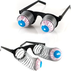 fun world Funny Glasses with Crazy Eyes 7822 5212007578030