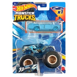 Mattel Hot Wheels Monster Trucks Vehicle With Cars 32 Degrees GRH81 / HKM15 194735103751