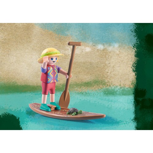 Playmobil Wiltopia - Βόλτα Στο Ποτάμι Με Τα Δελφίνια 71143 4008789711434