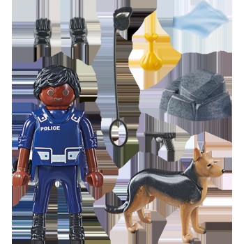 Playmobil City Action Policeman With Dog 71162 4008789711625