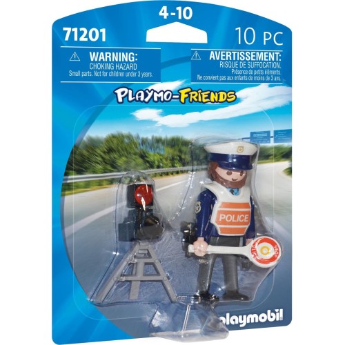 Playmobil Playmo Friends Traffic Policeman 71201 4008789712011