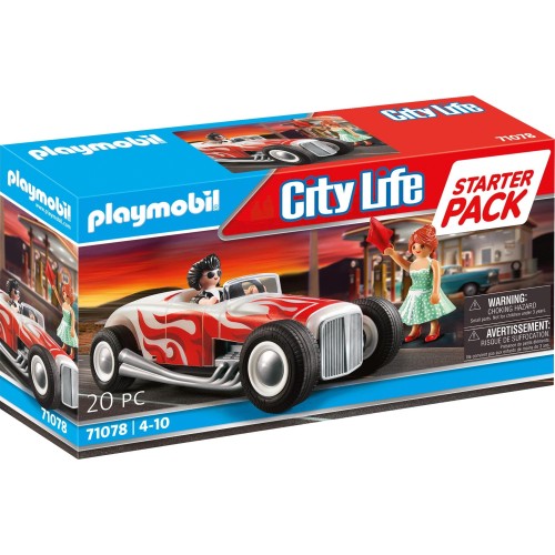 Playmobil Starter Pack Ζευγάρι Με Vintage Αυτοκίνητο 71078 4008789710789