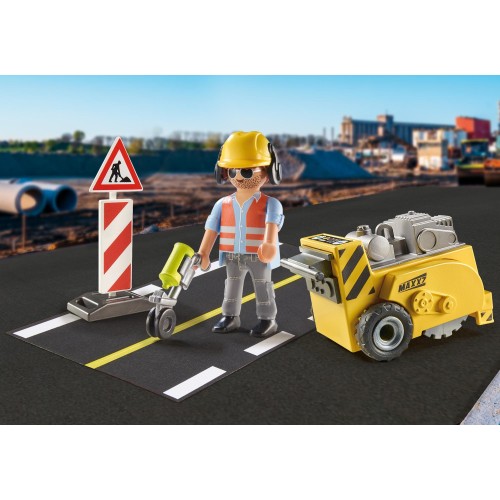 Playmobil City Action Gift Set Οδικά Έργα 71185 4008789711854