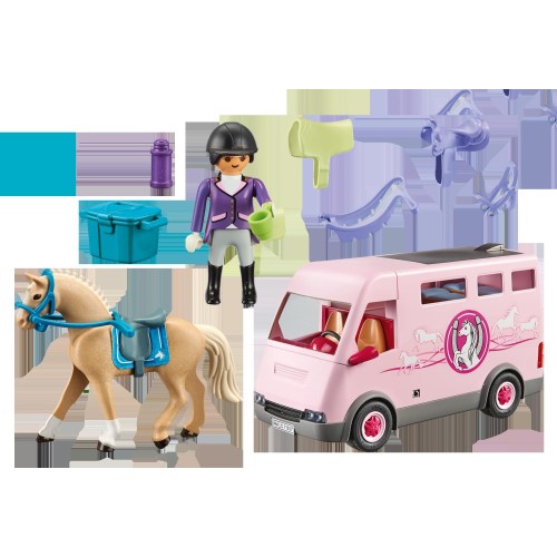 Playmobil Country Horse Transporter With Trainer 71237 4008789712370