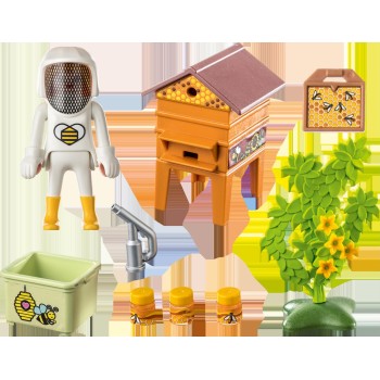 Playmobil Country Μελισσοκόμος Με Κηρήθρες 71253 4008789712530
