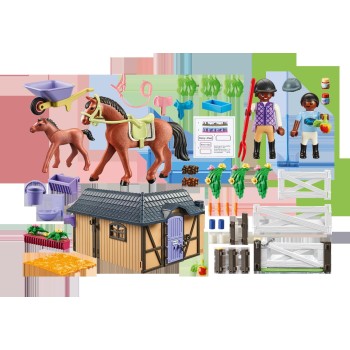 Playmobil Country Στάβλος Αλόγων 71238 4008789712387