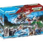 Playmobil Rescue Action Επιχείρηση Διάσωσης Μοτοσικλετιστή Στο Βουνό 70663 4008789706638
